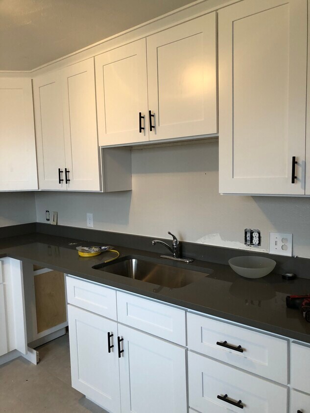 remodel of a unit - 1552 Moon River Dr