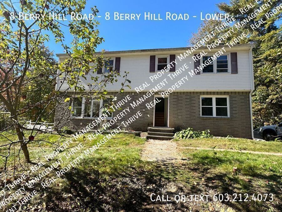 8 Berry Hill Rd Unit 8 Berry Hill Road Lower, Hooksett, NH 03106