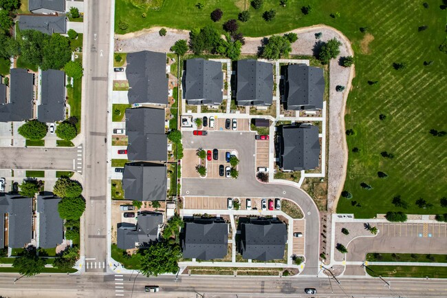 Summerwinds Aerial - Summerwinds Townhomes