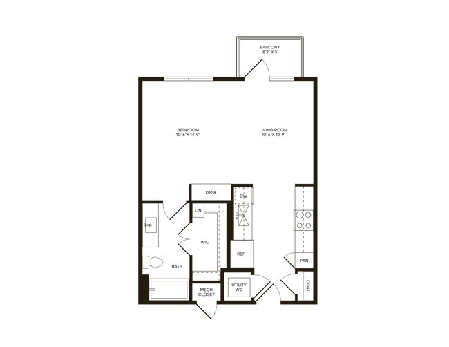 Plano de planta - The Gilman