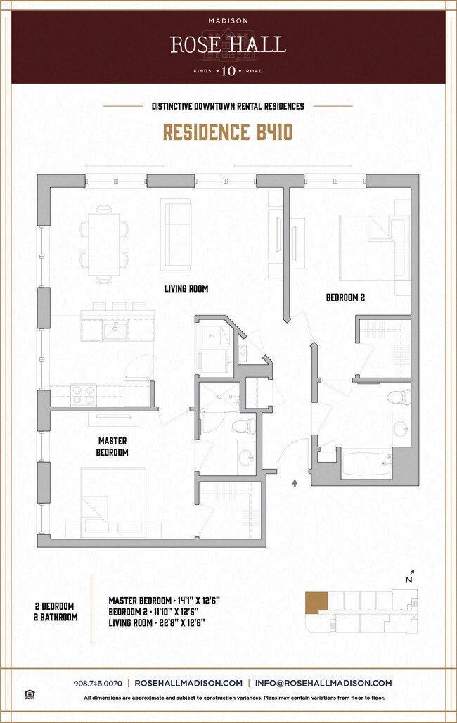 Interior Photo - Rose Hall