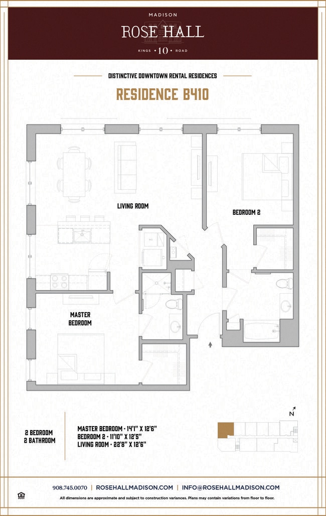 Interior Photo - Rose Hall