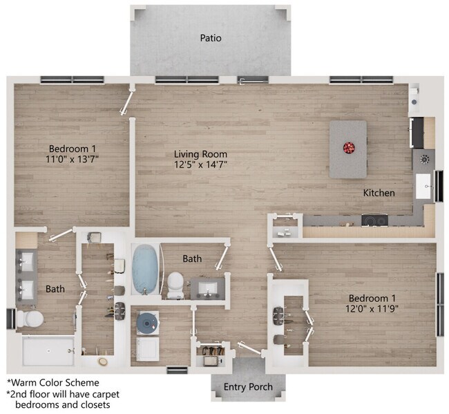 Plano de planta - Soltera Rolling Pines