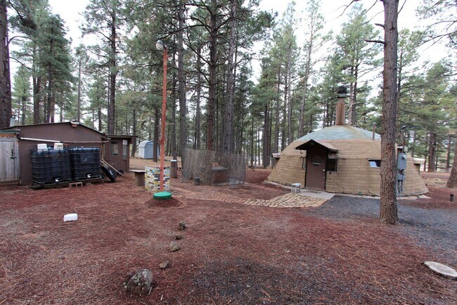 Foto del edificio - Unique Dome-Shaped Studio Surrounded by Ponderosa Pines With MOVE-IN Special! $300 off 1st month