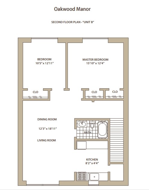 2HAB/1BA - Oakwood Manor Senior Community