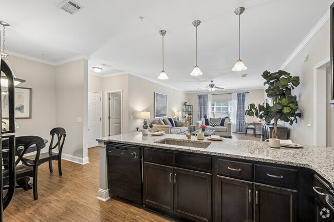 2BR, 2BA - 1,392SF - Kitchen - RIVERSTONE APARTMENTS