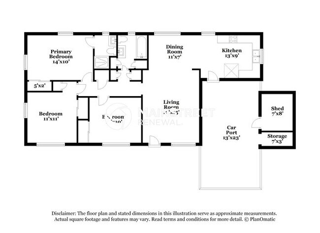 Foto del edificio - 3 Bedroom Pet-Friendly Home in JACKSONVILLE, FL with Main Street Renewal