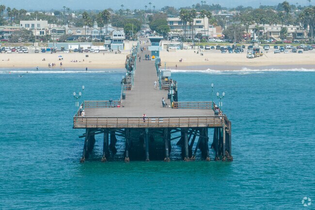 The Seal Beach Pier, California's second-longest, was first built in 1906.