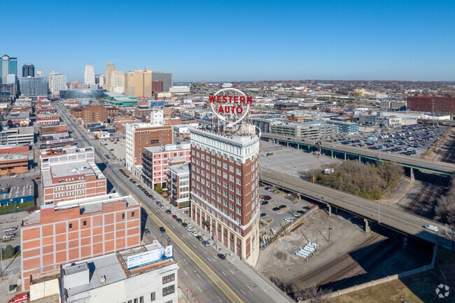 Aerial Photo - Western Auto Lofts