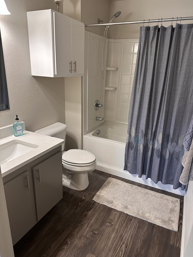 Renovated Bath - Legacy Trail Apartments