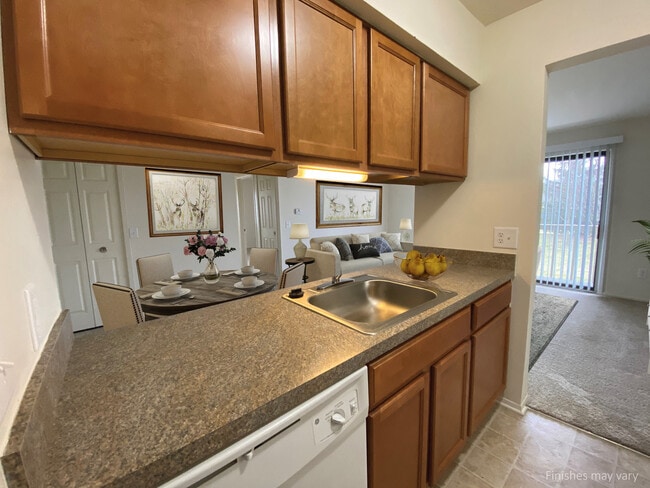 Iris View Kitchen - Stone Ridge Apartments