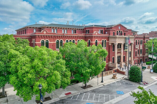 The Town Hall in Southlake houses both City and Tarrant County offices.