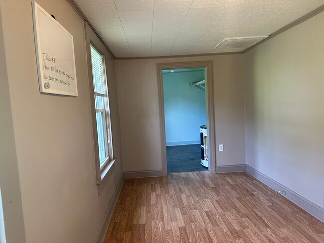 Dining area with view into washroom - 479 Edwin Blevins RD