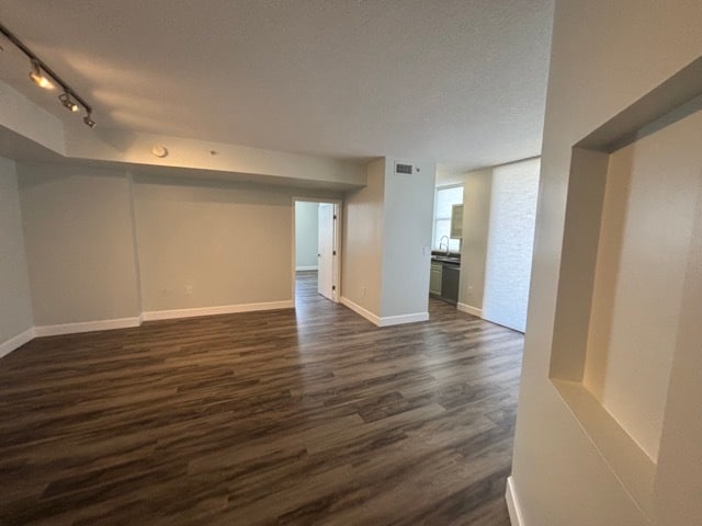 Updated Spacious Living (View from Guest Bathroom Door) - 1 Glen Royal Pky