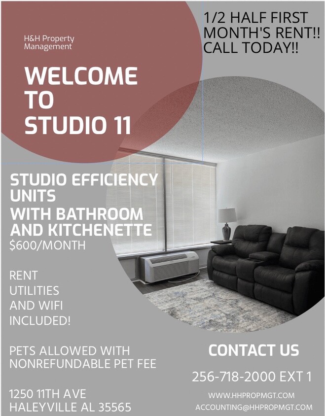 Ad - Studio 11 Apartments