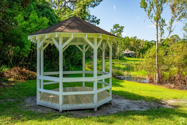 Take in the view from the gazebo at Estella Park in Lake Mary.