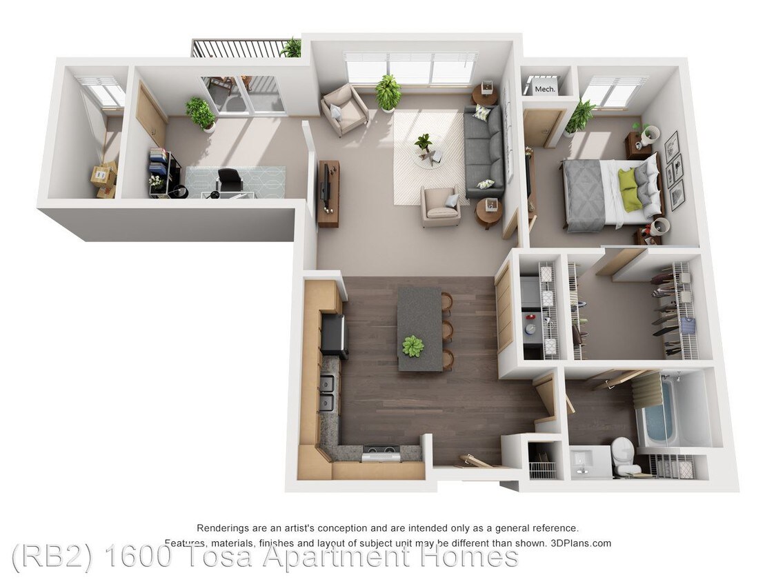 Primary Photo - 1 br, 1 bath Apartment - 1550 Rivers Bend Ln