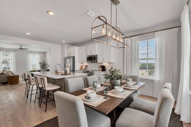 Open Concept Design With Minimum 9’ Ceilings - The Aria Townhomes