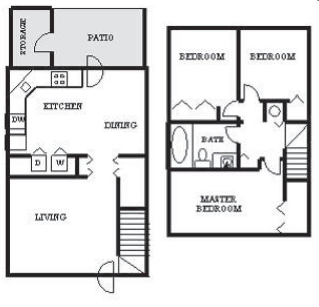 3HAB/1BA - Gracie Park Apartments