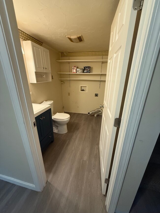 1/2 bath laundry room - 36 N Main St