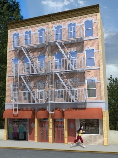 Rendering - 145 Utica Ave