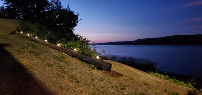 View From Patio Doors - 65 Salt Point Rd