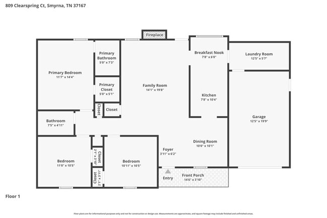 Foto del edificio - 809 Clearspring Ct