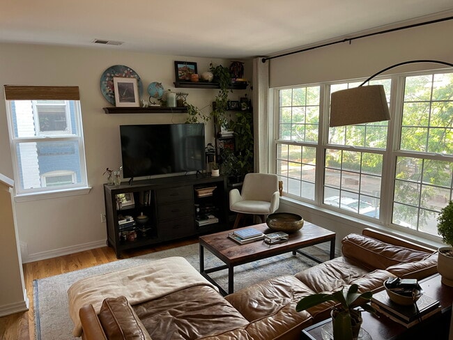 Living space right off the entryway - 1641 N Washington St