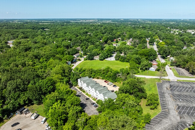 Community Aerial - Deer Creek Apartments