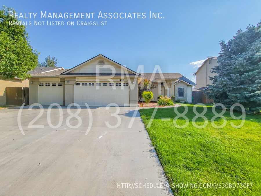 Spacious 3 Bedroom House in Kuna House for Rent in Kuna, ID