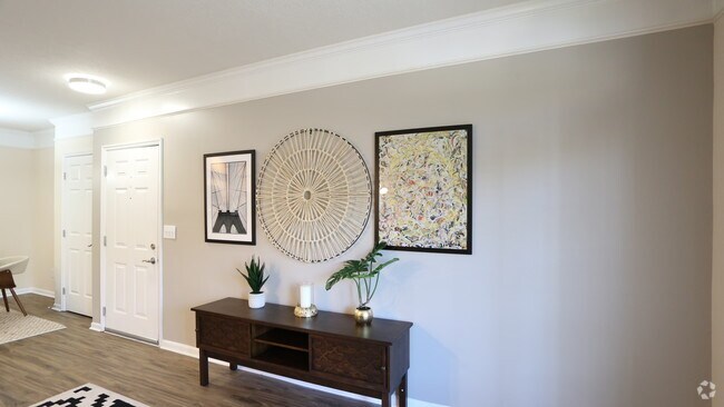 Sala de estar - 2HAB, 2BA - 972 ft² - Sandstone - The Quarry Apartments