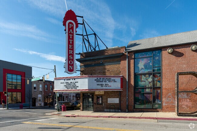Creative Alliance in Patterson Park hosts events, programs and workshops throughout the year.