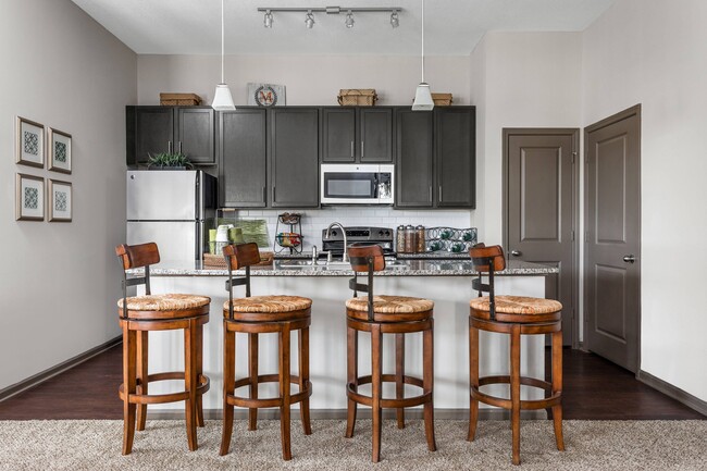 Modern-Style Kitchen - Miller Creek at Germantown Apartments