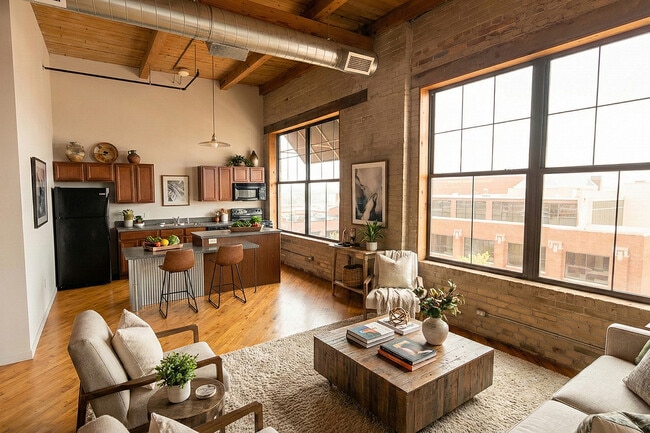 Model - Living Room - Hopson Flats