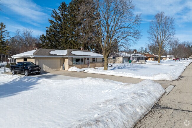 Even the smaller style homes have spacious yards in Germantown.