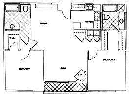 2BR/2BA - 11115 Aqua Vista St