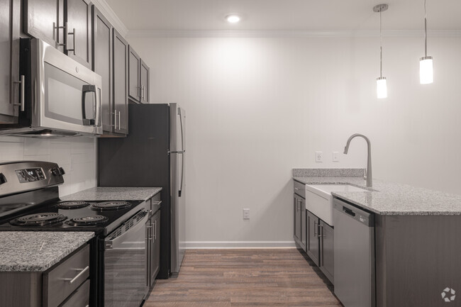 1BR, 1BA - 824SF - Cocina - Reflection Pointe