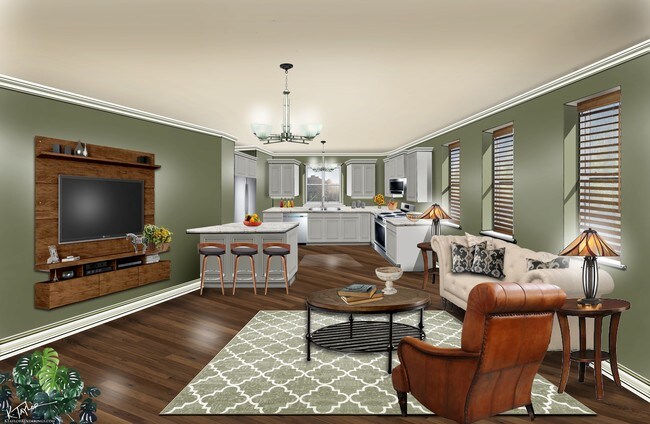 Renderizado interior - 2 Church St