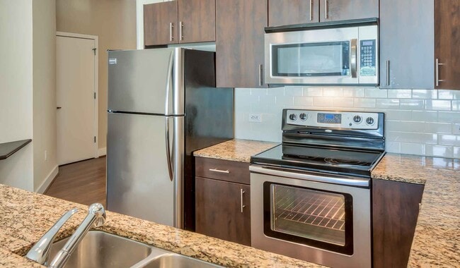 Modern kitchens with stainless steel appliances - 777 South Broad St