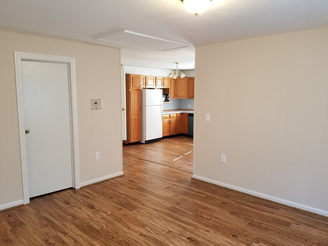 Living room into dining room - 4901 Lower Mud Run Rd