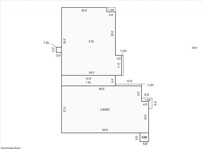 Plano de planta - 754 1st Ave
