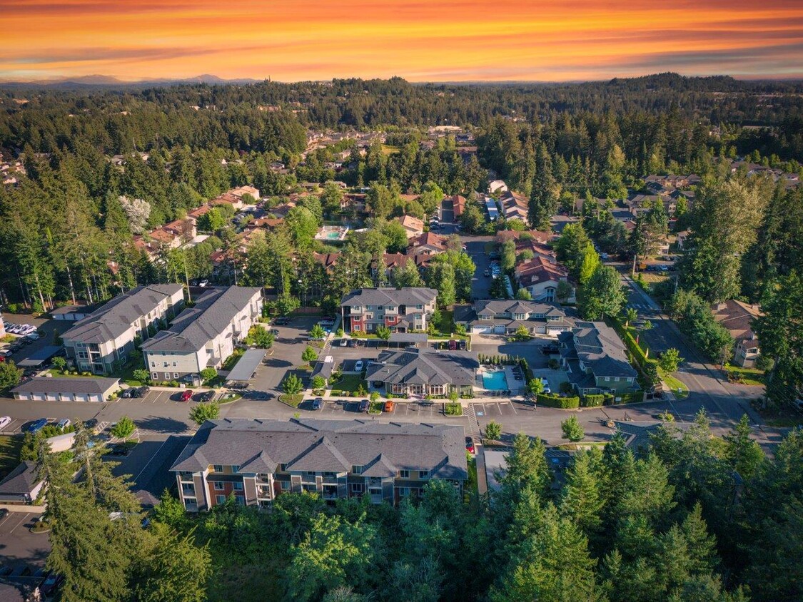 Aerial View - Little Tuscany Apartments & Townhomes