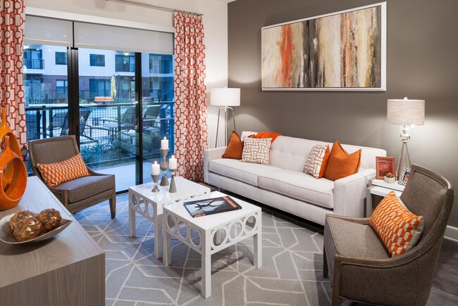 Living Room With Balcony - Maple at Med Center