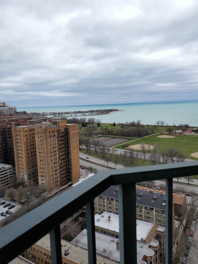 View from the balcony - 3660 N Lake Shore Dr