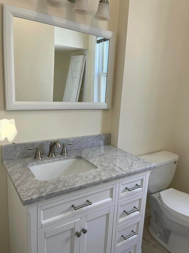 New bath vanity. - 63 Farragut Rd