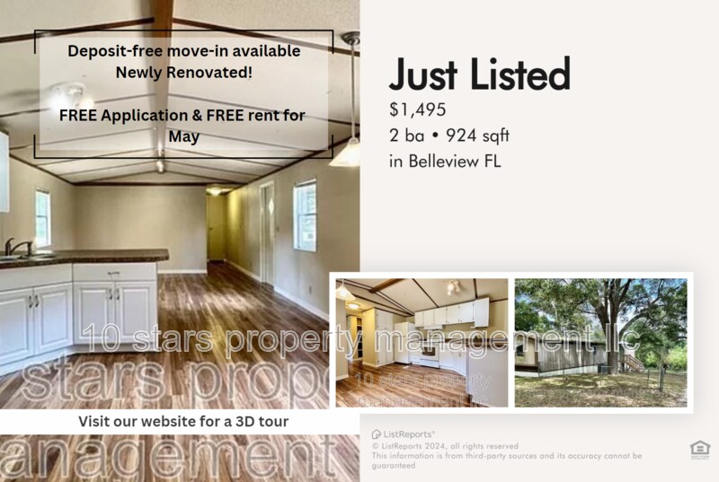 12921 SE 104th Ct, Belleview, FL 34420 House Rental in Belleview, FL