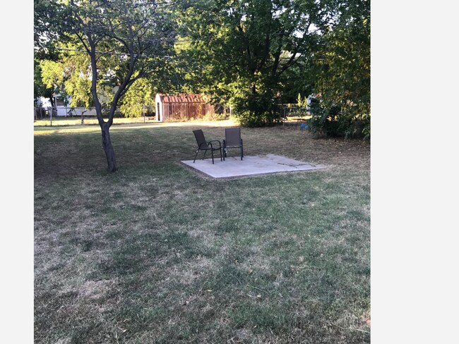 Back yard - 321 E Harmon Ave