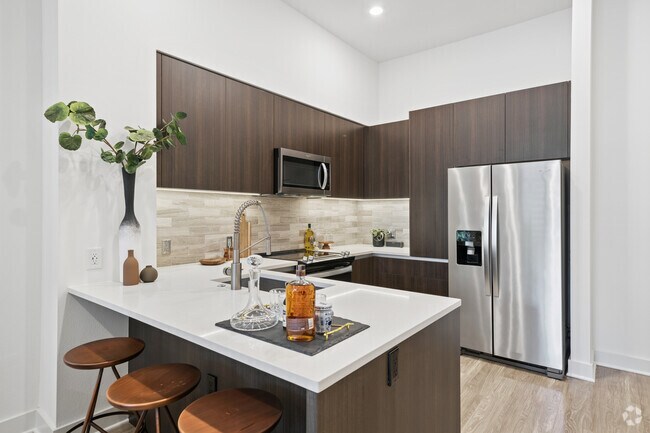 A5 - 1HAB, 1BA - 736pies cuadrados - Cocina - Overlook at Walnut Creek