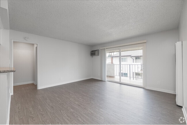 2BR, 1BA - 1,100SF - Living Room - Woodruff Place Apts
