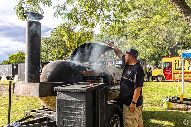 You can smell the the Franksville Food Truck Festival from Buhler Heights.